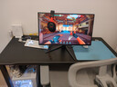 甄严选电脑桌台式家用电竞游戏桌双人办公台书桌简约书房学习桌写字桌子 加厚碳纤纹理-140CM【大单人桌】 实拍图