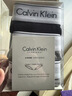 Calvin Klein内衣男士三条装简约提花腰边ck舒适顺滑棉质微弹贴身三角内裤男 998-太空黑/椰青灰/月光白 3条 XL 实拍图