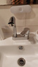 名爵（MEJUE）双孔浴室面盆水龙头 360°旋转洗脸池台盆冷热水龙头 Z-012895 实拍图