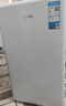 美的（Midea）116L单门小冰箱白色复古双温冷藏冷冻客厅办公室租房宿舍美妆家用办公小型迷你冰箱BCD-116M 实拍图
