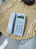 飞利浦（PHILIPS）电话机座机 固定电话 办公家用 免电池设计 来电显示 TD-2808 (白色) 实拍图