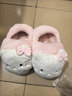 Hello Kitty女童棉鞋冬儿童室内家居鞋小孩保暖亲子棉拖鞋 KT粉 40-41码 实拍图