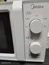 美的（Midea）变频家用微波炉  经典双旋钮 360°转盘加热  智能解冻 五档火力18L容量213B升级款（M13J） 实拍图
