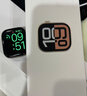 Apple/苹果 Watch Series 10 智能手表GPS款42毫米玫瑰金色铝金属表壳淡桃粉色运动型表带S/M MX1R3CH/B 实拍图