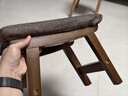 家逸实木小凳子创意矮凳换鞋凳沙发凳客厅小板凳办公室脚踏 实拍图