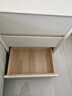 锦汐床头柜实木奶油风收纳柜卧室2025新款床边柜简约轻奢高级感置物柜 【加厚实木】45CM-三抽 实拍图
