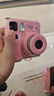 富士（FUJIFILM）instax  mini12 一次成像 立拍立得相机 （现货速发）miniSe粉 套餐四（官方标配+水晶壳+肩带+白边相纸10张） 实拍图