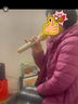 坦博尔轻薄羽绒服女短款宽松脱卸帽秋保暖女士外套TD236256 富贵紫 175  实拍图