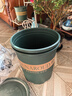 墨斗鱼花盆加仑盆加厚高款5加仑*2种菜盆大号盆栽树脂塑料简约带托盘 实拍图