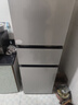 海尔（Haier）「真省电」217L三门小冰箱黑金净化一级能效风冷无霜星辉银BCD-217WGHC3E9S9国家补贴 实拍图