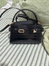 CHARLES&KEITH鳄鱼纹凯莉包手提斜挎婚包包女包生日新年礼物CK2-50270880-1 Black黑色 S 实拍图