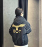 BOY LONDON【黄金法则】黑色短款90绒羽绒服冬季男女款外套N28911 黑色 涂鸦logo款N28911 XS 实拍图