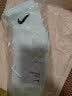 耐克（NIKE）耐克袜子nike袜子2025NIKE秋冬新款透气吸汗3双装运动男女运动袜 SX7677-100/无比透气/白色三双装 L/26-28厘米/42-46码 实拍图