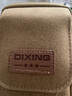 帝行（DIXING）手机腰包男户外穿皮带多功能零钱包7英寸运动迷你旅行帆布小挂包 竖款两层卡其色5.5寸 实拍图