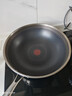 苏泊尔（SUPOR）炒锅 99.9%抗菌不锈钢炒菜锅32cm蜂窝平底煎炒锅电磁炉燃气灶通用 实拍图