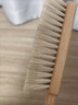 洁比世床刷毛衣刷家用白马毛大衣刷实木软毛衣服静电除尘扫大衣马毛刷 实拍图