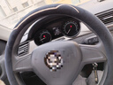 四万公里冬季毛绒方向盘套高级轻奢短毛绒汽车方向盘套冬天保暖 O型陨石灰 实拍图