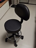 凯伦诗升降旋转吧台椅 美容理发厨房实验室滑轮椅带轮家用酒吧椅 H201 实拍图