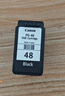 佳能（Canon）PG-48 黑色墨盒(适用E478/E478R/E3480/E418/E4280/E4580) 实拍图