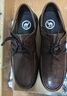 骆驼牌 男士皮鞋牛皮商务休闲爸爸鞋软底德比鞋 W932211710 黑色 42 实拍图