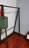 家逸衣帽架实木落地衣架卧室挂衣架可折叠衣架简约衣服架子榉木100cm 实拍图