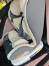 Heekin德国 儿童安全座椅汽车用0-4-12岁婴儿宝宝360度旋转ISOFIX硬接口 时尚灰(ISOFIX+360度旋转) 实拍图
