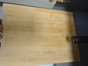 京东京造 菜板 砧案板切菜家用双面厨房竹板【天然楠竹】38*28*1.7cm 实拍图