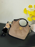 viney新款手提包包女包轻奢斜挎包高级感生日新年礼物送女友老婆 【卡其色】实用高档单肩包 小众品牌时尚百搭休闲洋气水桶包 实拍图