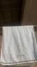 洁丽雅（Grace）7A级抗菌毛巾纯棉吸水绣花素色柔软洁面巾擦脸巾单条装 兰色 实拍图