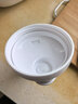 贝瑟斯 摇摇杯水杯运动健身水杯奶昔杯子代餐杯蛋白粉搅拌杯子680ML白色 实拍图