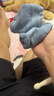 贝瑞加（Babyprints）宝宝护膝地板袜子套装夏季学爬护具儿童学步防摔护肘 2副 蓝灰M 实拍图