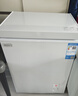 荣事达（Royalstar）小冰柜家用小型冷冻保鲜迷你冷藏商用卧式冷柜单用储母乳柜节能省电 【一级节能 全国联保】单温 106L 实拍图