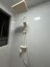 JOMOW奶油白色全铜淋浴花洒套装冷热恒温数显家用卫生间钢琴增压花洒 奶油白航母四档恒温 实拍图