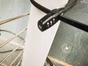 京东京造 三位密码扎带锁 自行车锁头盔锁束带锁山地车公路车防盗锁54cm 实拍图