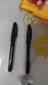 派通（Pentel ）彩色软毛笔秀丽笔 弹性笔尖水性笔Touch手帐书信贺卡用 SES15C黑色 5支装 实拍图