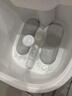 飞利浦（PHILIPS）泡脚桶躺泡免洗电动按摩足浴盆UV杀菌小白桶智能恒温加热软胶泡脚盆3222F 三八节礼物实用礼物 实拍图