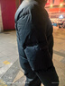 京东京造羽绒服男女情侣款鸭绒冬季保暖外套面包服加厚短款新年黑色 2XL 实拍图