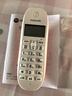 摩托罗拉（Motorola）数字无绳电话机 无线座机 子母机 单机 办公家用 来电显示 三方通话 C1001XC(橙色) 实拍图