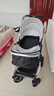 ANGI BABY婴儿推车可坐可躺婴儿车轻便折叠新生儿减震高景观双向儿童手推车 顶配月光银【一键收车+PU橡胶轮] 实拍图