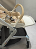 bebebus艺术家婴儿车推车可坐可躺新生儿宝宝轻便折叠双向高景观 香槟金 实拍图
