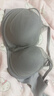 安莉芳玫瑰舒挺杯小胸聚拢显大内衣无钢圈文胸 灰色GRY 75B 实拍图