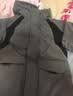 阿迪达斯25年冬款灰色派克羽绒服  商务通勤600蓬男士休闲羽绒连帽夹克 实拍图
