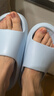 朴西新款EVA踩屎感厚底拖鞋女士居家室内情侣拖鞋男 净水色 37-38 实拍图