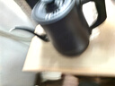 金灶（KAMJOVE） 茶艺专用泡茶烧水壶优雅长嘴电热水壶随手泡开水壶自动断电热水壶煮水壶家用1L 1L T-93（磨砂黑色） 实拍图