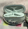 索爱（soaiy）SL6 Pro蓝牙耳机真无线开放半入耳式运动跑步骑行通话降噪适用苹果华为小米 蓝 实拍图