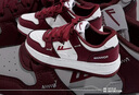 回力官方男鞋板鞋男冬季款百搭加绒情侣休闲鞋子运动男女鞋 白红色 40 实拍图