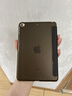 毕亚兹 适用iPad Mini5保护套 迷你4代7.9英寸 苹果平板电脑保护壳 防摔智能休眠支架皮套 PB09-金刚黑 实拍图