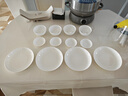 京东京造 碗盘餐具整套 乔迁之喜瓷器碟套装家用 纯白骨瓷 16头 实拍图