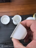 PAKCHOICE一次性功夫茶杯60ml可降解稻壳茶杯高档耐热品茗茶杯 240只+杯架 实拍图