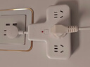 公牛（BULL）插座扩展器一转多/一转三插座/转换插头/转换器/插排/插线板 适用卧室厨房  3位总控GN-9603K白色 实拍图